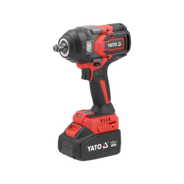 Pistol de impact 18v 1/2'' 1200nm, 1x4ah Yato YT-828071