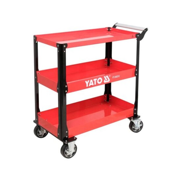 Carucior pentru atelier, 3 polițe Yato YT-55212
