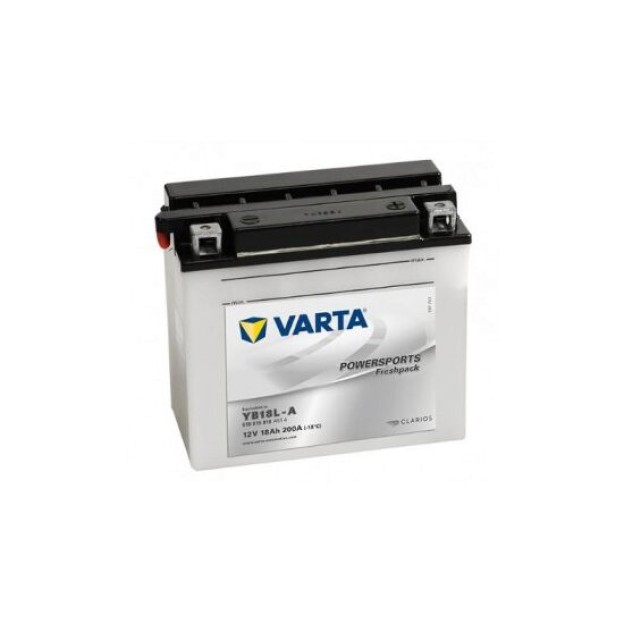 Baterie Moto 12V 18Ah, Pornire 200A, Dimensiuni 181 x 92 x 164 mm Varta Freshpack Borna+ Dreapta 518015018