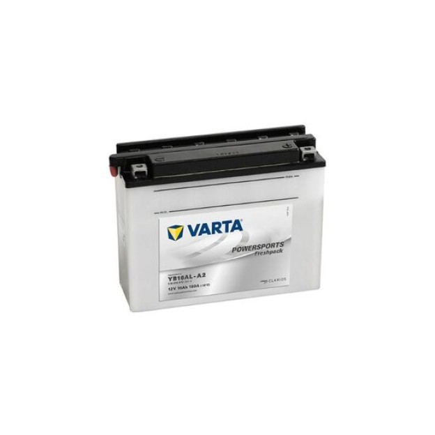 Baterie Moto 12V 16Ah, Pornire 180A, Dimensiuni 205 x 72 x 164 mm Varta Freshpack Borna+ Dreapta 516016012
