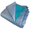Prelata cu inele 220 g/mp,  8x12 m, argintiu-verde DSH 104534