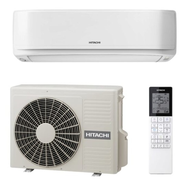 Aparat aer conditionat Hitachi AirHome 600, putere de 18000 BTU/h, WiFi INCLUS, airCloud Home, FrostWash, Mold Guard, Smart Eco, Nano Titanium Pre ‐Filter, Air Purification Filter ViroSense Z1 filter, Ionizer Activ ‐Ion Extreme Silent 27db