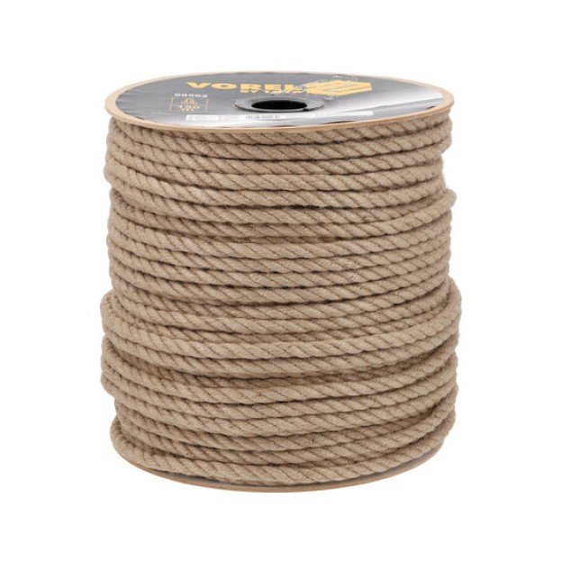 Sfoară de iută 12mm 150m Vorel 69562