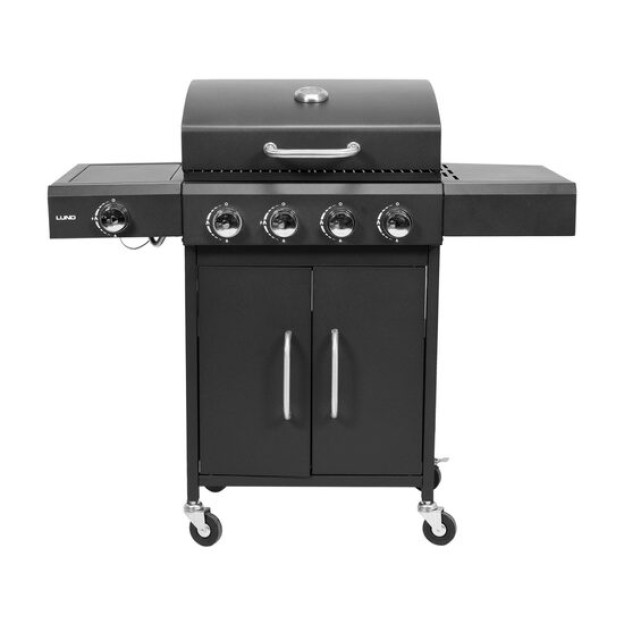 Grătar gaz 4 + 1, 14,4kw Lund 99647