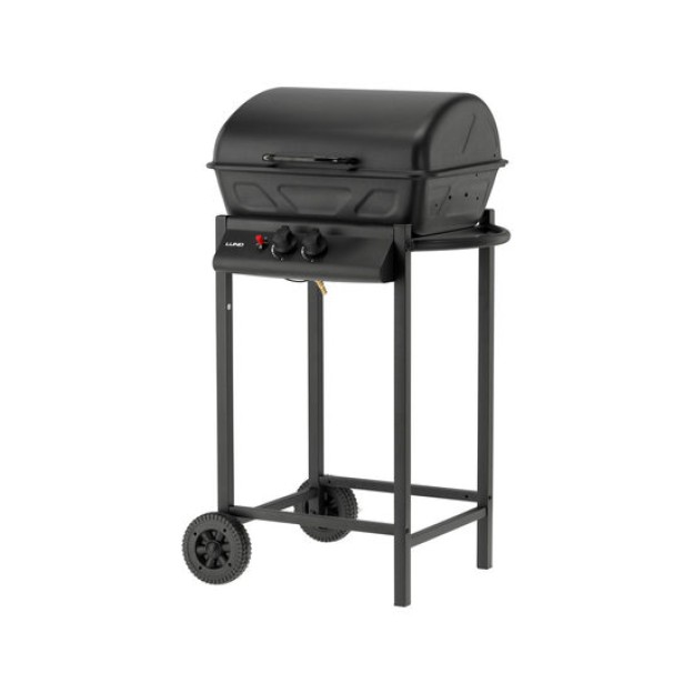 Gratar pe gaz,2 arzatoare,5.5 kw Lund 99657