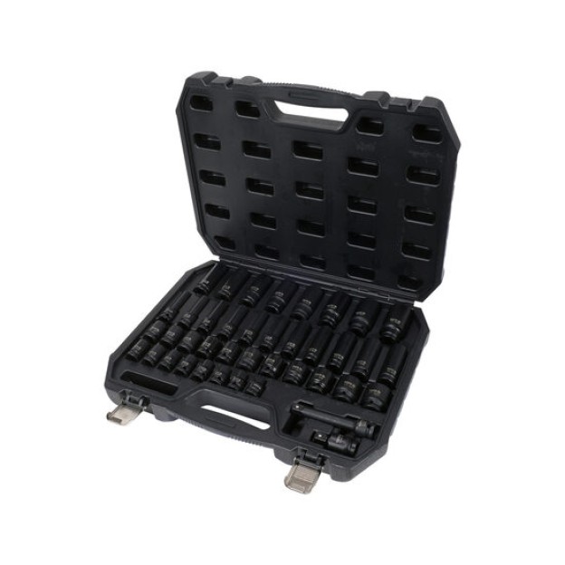 Set chei tubulare impact 1/2'', 40 piese Yato YT-10555