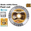 Disc Diamantat Segmentat 405x25.4mm pentru masina taiat asflat Ingco DMD044052