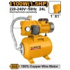 Hidrofor INGCO cu Vas 24L 1100W