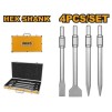 Dalti Demolator SDS - HEX Set 4buc INGCO DBC0304375