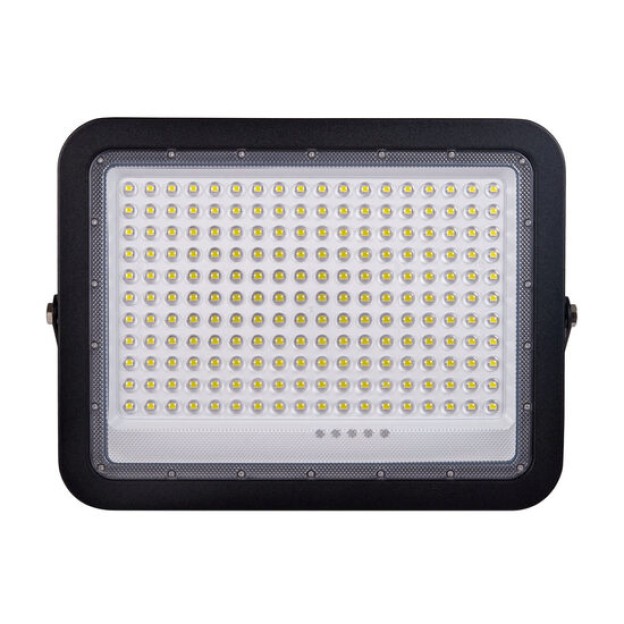 Proiector LED solar 300W 6400K cu telecomanda, Novelite