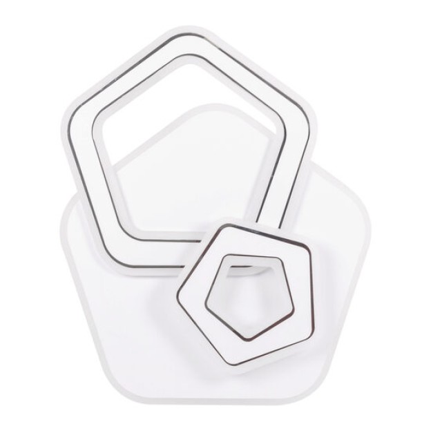 Plafoniera Ava LED 88W 3CCT cu telecomanda, alb, Erste