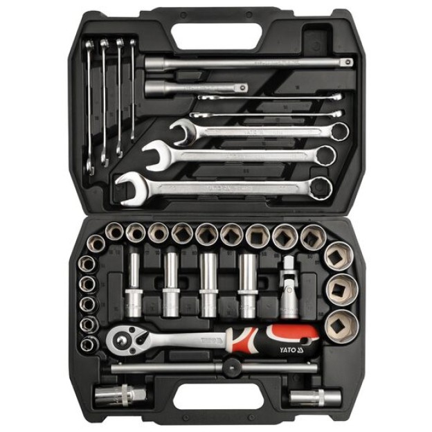 Set tubulare+antrenor si chei 38 buc 1/2