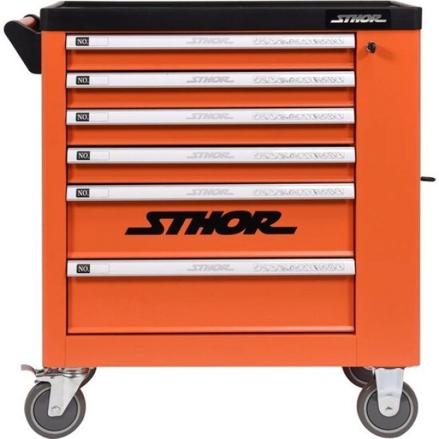 Dulap scule cu 6 sertare 184 piese Sthor 58560