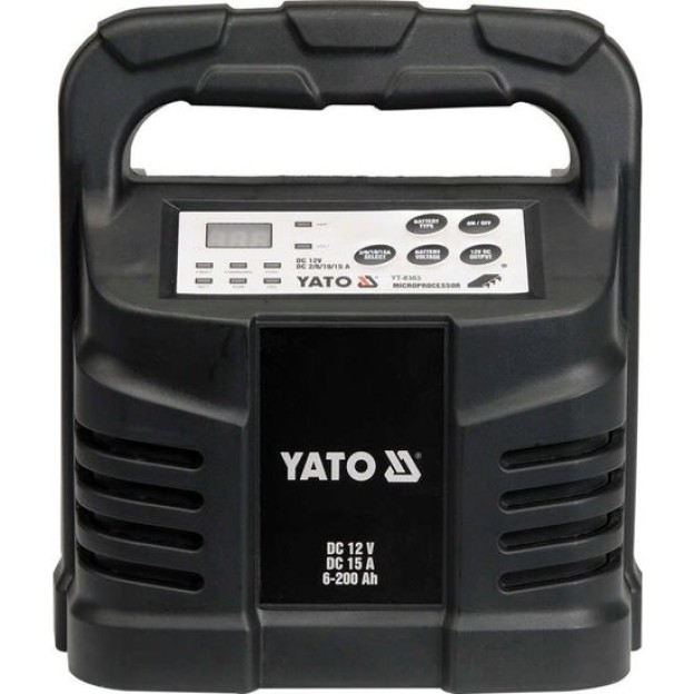 Redresor 12v 15a 6 - 200ah Yato YT-8303