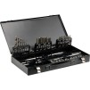 Set tarozi, filiere si burghie HSS m3-12, 44 buc Yato YT-2978