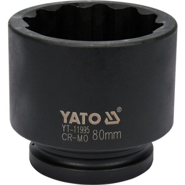 Cheie tubulară bihexagonlă de impact 80 mm 1