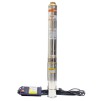 Pompa submersibila apa curata de adancime Ruris Aqua 1090, corp inox, 1100 W, 4m³/h debit apa, 100 m inaltime refulare, 10 m adancime absorbtie