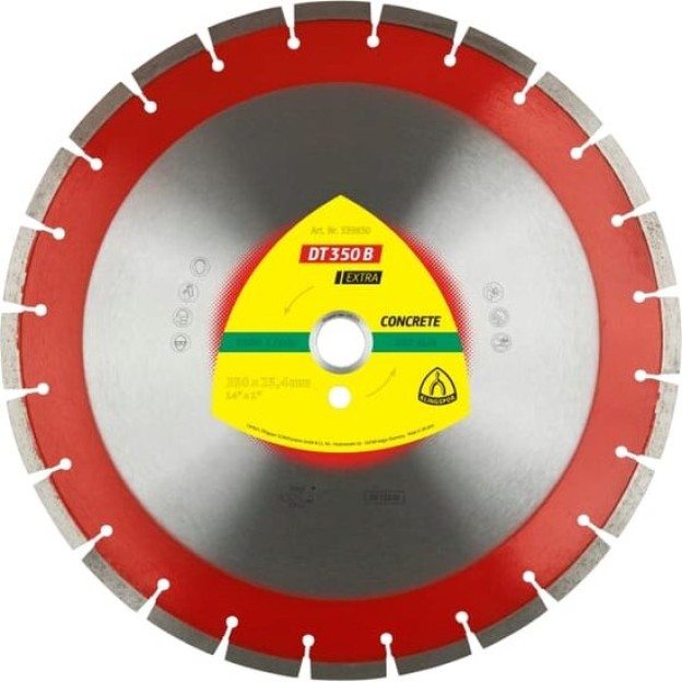 DT 350 B Extra disc diamantat de debitat mari pentru Beton, Klingspor 354663
