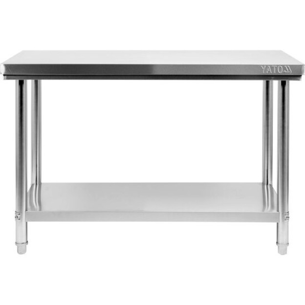 Masă de lucru 1400 x 600 x 850 mm + Spațiu de depozitare Yato YG-09003