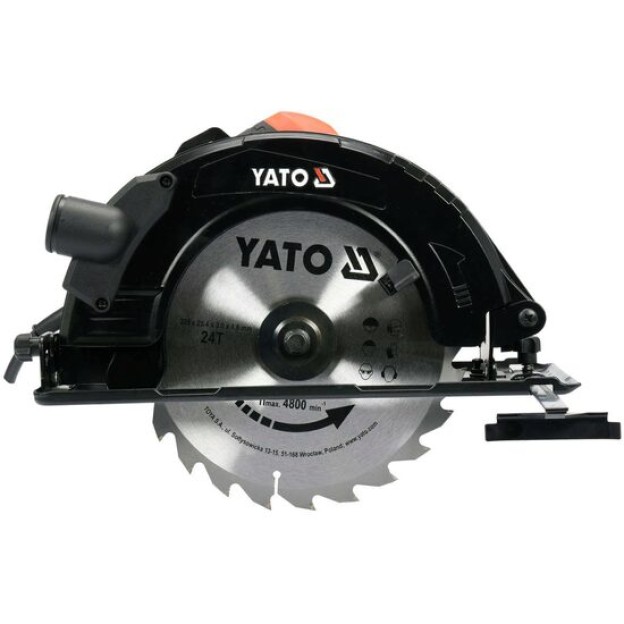 Circular de mana, 2800W, 235x25.4x3mm Yato YT-82154