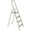 Scara aluminiu 5 + 1a (916) - 1.94 m (alv), DSH 374869